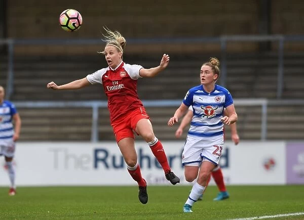 Beth Mead vs Rachel Rowe: Intense Heading Battle in Arsenal Women vs Reading FC
