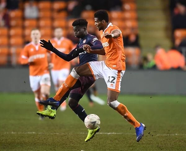 Blackpool vs Arsenal: FA Cup Third Round Clash - Buyako Saka Faces Off Against Michael Nottingham