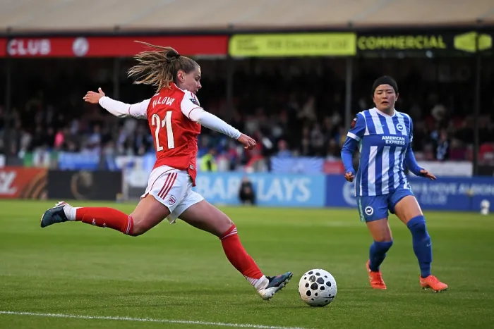 Framed Print : Brighton & Hove Albion v Arsenal - Barclays Women's Super League Brighton & Hove Albion v Arsenal - Barclays Women's Super League