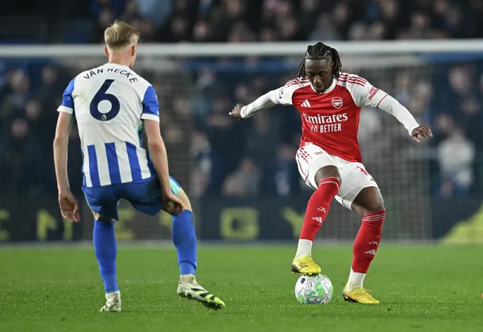 Framed Print : Brighton & Hove Albion v Arsenal - Premier League Brighton & Hove Albion v Arsenal - Premier League