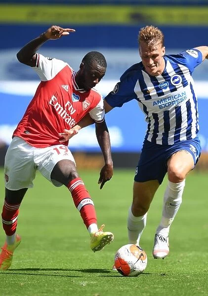 Brighton vs. Arsenal: Empty Stadium Showdown - Pepe vs. Burn (Premier League, 2019-20)