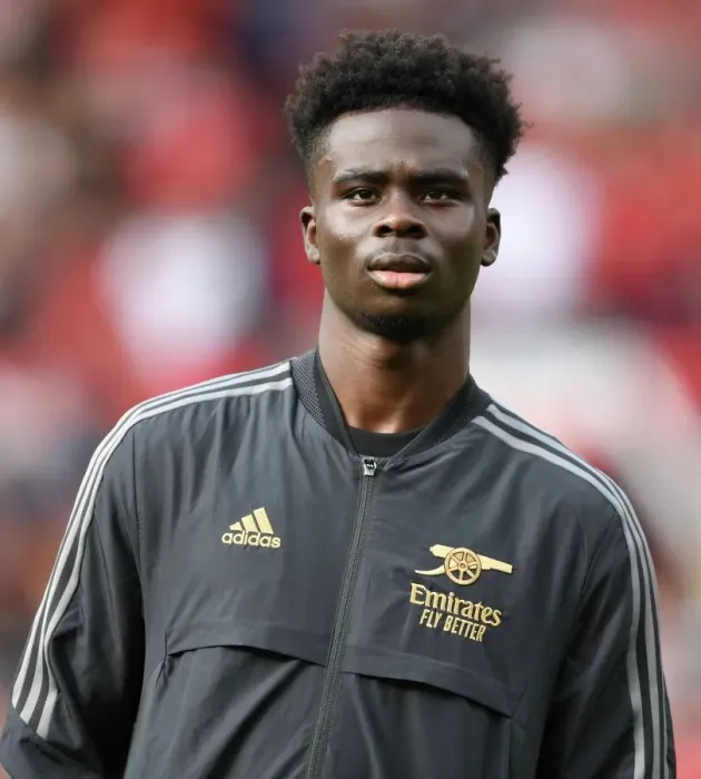 Framed Print : Bukayo Saka: Arsenal's Star Gear Up for Manchester United Showdown, Premier League 2022-23 Framed Print : Bukayo Saka: Arsenal's Star Gear Up for Manchester United Showdown, Premier League 2022-23