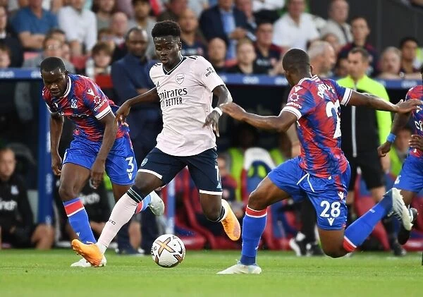 Bukayo Saka Dashes Past Doucoure: Crystal Palace vs. Arsenal, 2022-23 Premier League