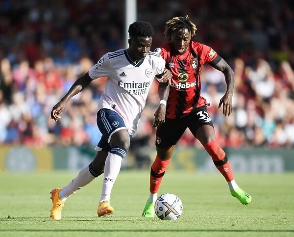 Bukayo Saka Dashes Past Jordan Zemura: AFC Bournemouth vs. Arsenal FC, Premier League 2022-23