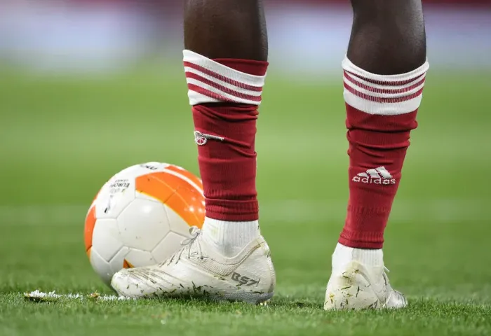 Framed Print : Bukayo Saka at Empty Emirates: Arsenal's Lone Warrior in UEFA Europa League Semi-Final Against Villarreal Framed Print : Bukayo Saka at Empty Emirates: Arsenal's Lone Warrior in UEFA Europa League Semi-Final Against Villarreal