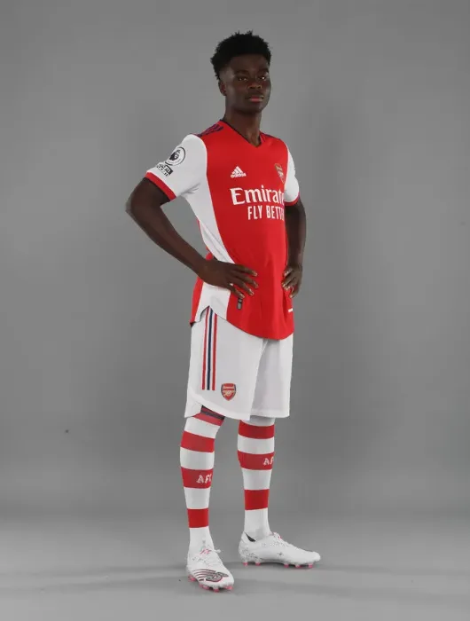 Framed Print : Bukayo Saka Kicks Off Arsenal's 2021-22 Season at London Colney