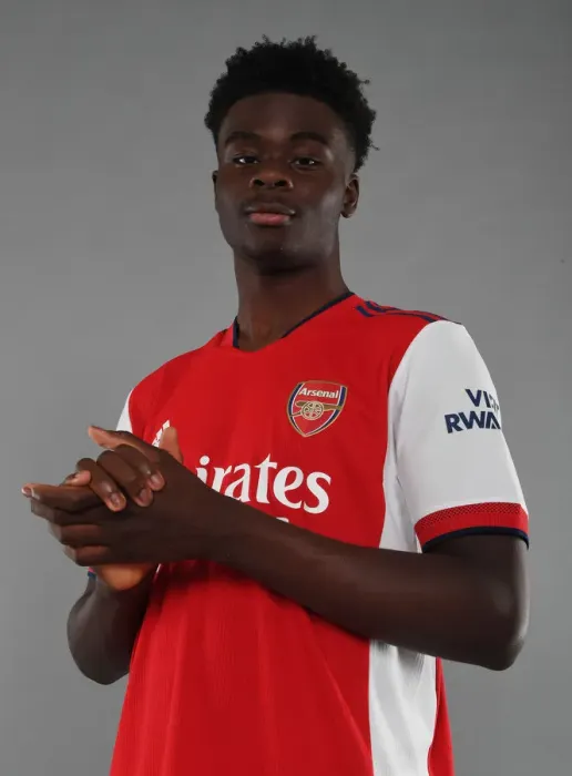 Framed Print : Bukayo Saka Kicks Off Arsenal's 2021-22 Season at London Colney