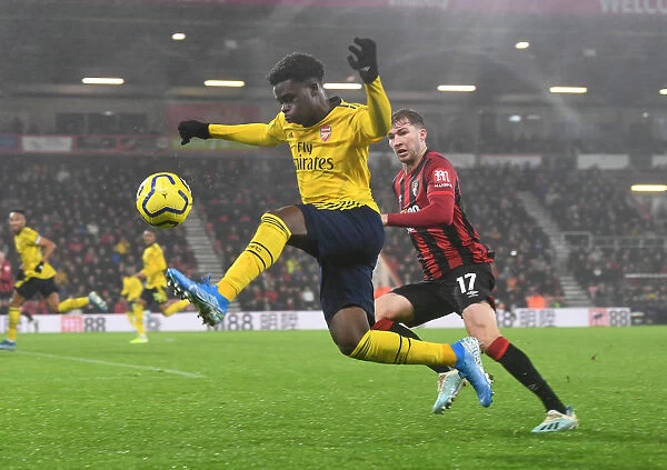 Bukayo Saka Shines: Arsenal's Dominant Display vs AFC Bournemouth, Premier League 2019-20