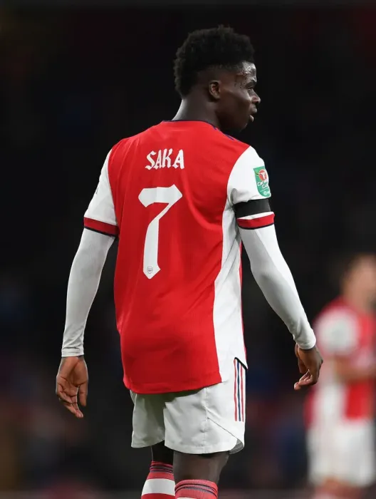 Framed Print : Bukayo Saka Shines: Arsenal's Dominant Performance Against AFC Wimbledon in Carabao Cup Framed Print : Bukayo Saka Shines: Arsenal's Dominant Performance Against AFC Wimbledon in Carabao Cup