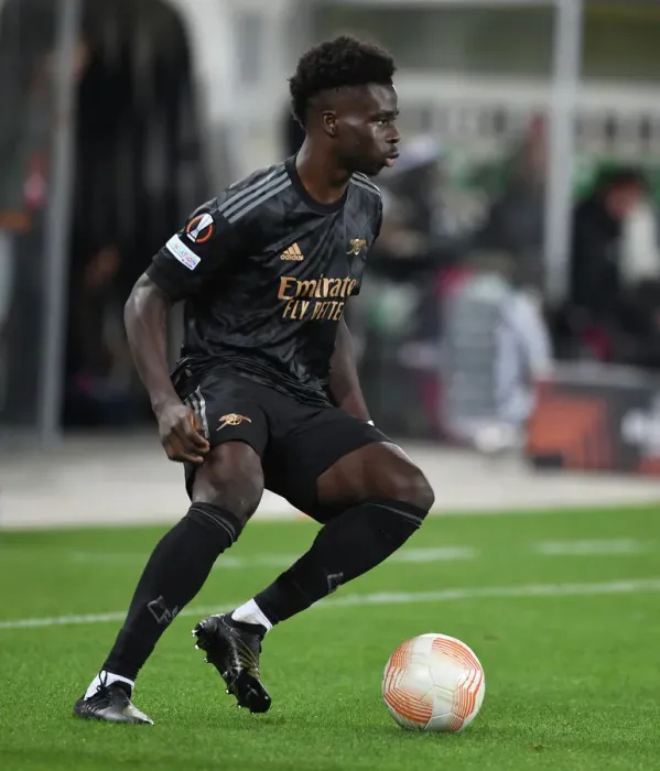 Framed Print : Bukayo Saka Shines: Arsenal's Europa League Victory Over FC Zurich