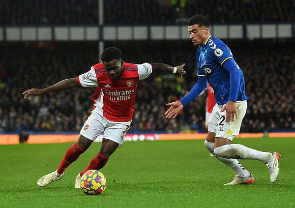 Bukayo Saka vs Ben Godfrey: Everton vs Arsenal, Premier League Showdown (2020-21)