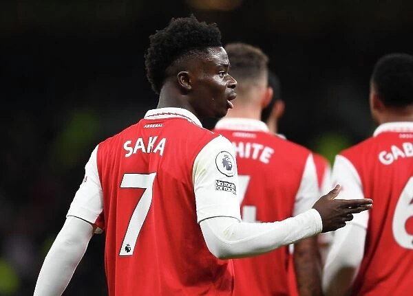 Bukayo Saka's Battle: Arsenal vs. Tottenham Hotspur Rivalry in the Premier League