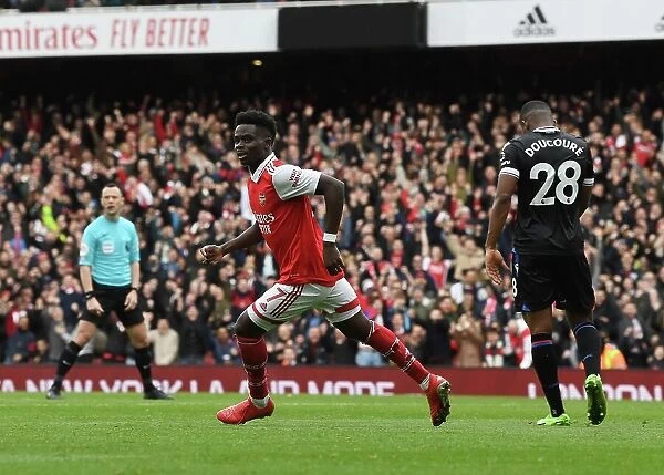 Bukayo Saka's Brace: Arsenal's Triumph Over Crystal Palace (2022-23)