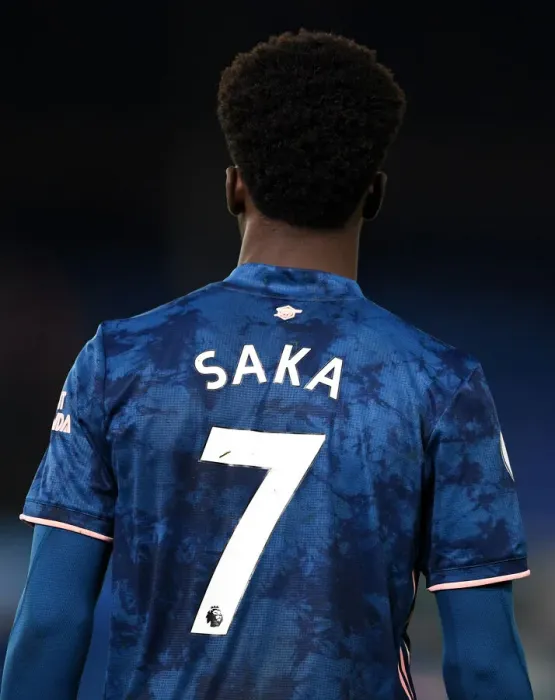 Framed Print : Bukayo Saka's Brilliant Display: Arsenal Secures Victory Over Leeds United in Premier League 2020-21