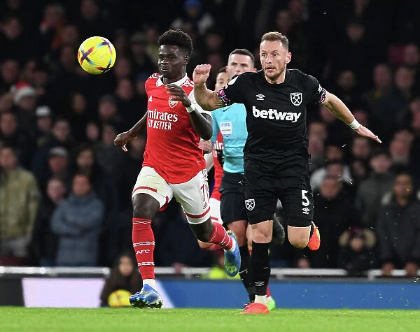 Bukayo Saka's Brilliant Performance: Arsenal Triumphs Over West Ham United, Premier League 2022-23