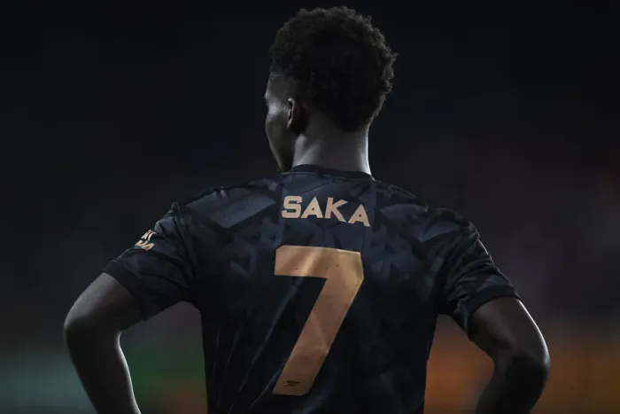 Framed Print : Bukayo Saka's Brilliant Performance: Arsenal's Pre-Season Win Against Orlando City SC