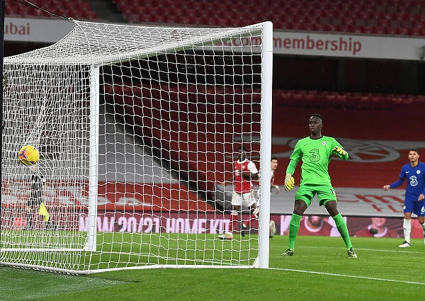 Bukayo Saka's Post-Hit Goal: Arsenal's Triumphant Third Against Chelsea (Premier League 2020-21)