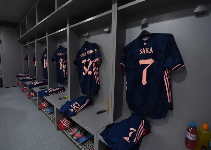 Framed Print : Bukayo Saka's Silent Preparation: Arsenal's Empty Semi-Final Battle at Villarreal's Estadio de la Ceramica