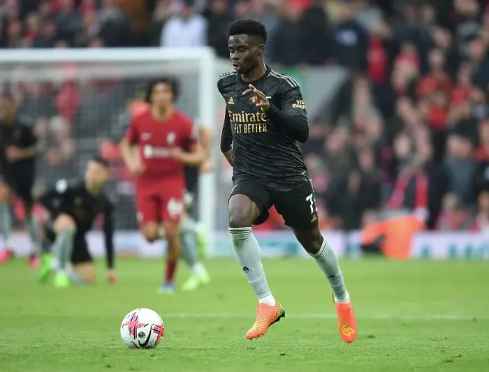 Framed Print : Bukayo Saka's Standout Display: Liverpool vs. Arsenal, 2022-23 Premier League Framed Print : Bukayo Saka's Standout Display: Liverpool vs. Arsenal, 2022-23 Premier League