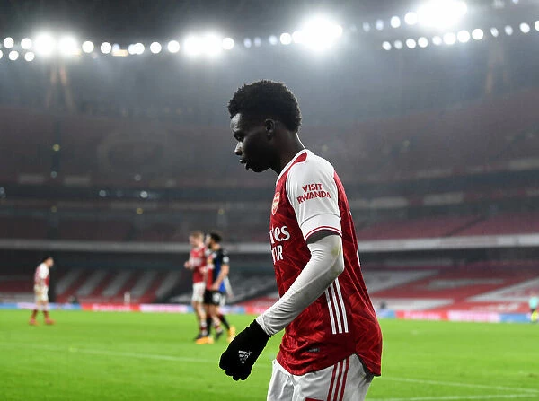 Bukayo Saka's Standout Performance at Empty Emirates: Arsenal vs Crystal Palace (2020-21)