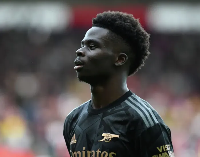 Framed Print : Bukayo Saka's Star Performance: Arsenal's Triumph over Southampton in the 2022-23 Premier League