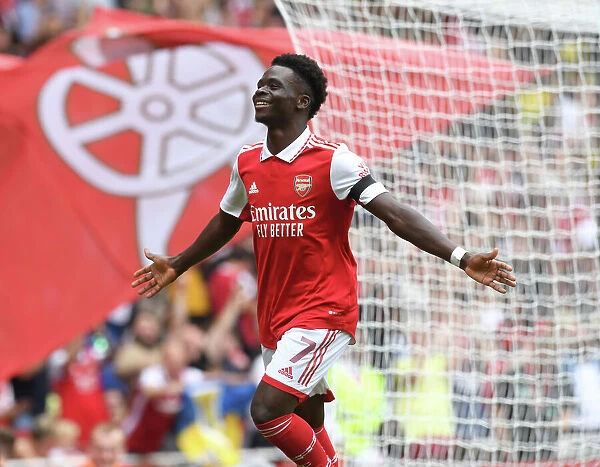 Bukayo Saka's Stunner: Arsenal's Fourth Goal vs Sevilla in Emirates Cup 2022