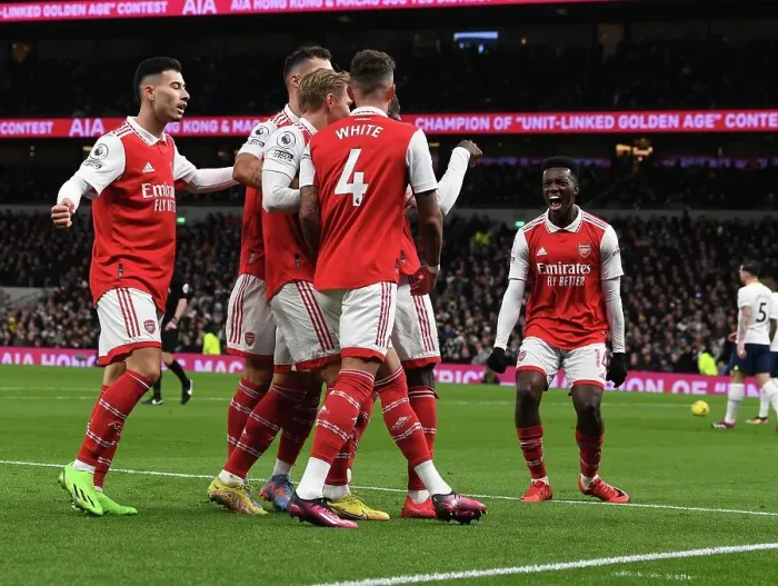 Framed Print : Bukayo Saka's Thrilling Goal: Arsenal Triumphs Over Tottenham Hotspur in 2023 Premier League Clash Framed Print : Bukayo Saka's Thrilling Goal: Arsenal Triumphs Over Tottenham Hotspur in 2023 Premier League Clash