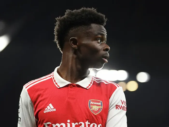 Framed Print : Bukayo Saka's Thrilling Performance: Manchester City vs. Arsenal, Premier League 2022-23 Framed Print : Bukayo Saka's Thrilling Performance: Manchester City vs. Arsenal, Premier League 2022-23