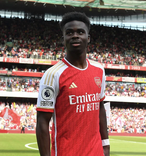 Bukayo Saka's Unwavering Determination: Arsenal's Star Ready for Arsenal vs. Wolverhampton Wanderers (2022-23)