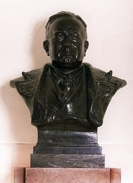 The Bust Of Herbert Chapman in The Marble Halls at Highbury