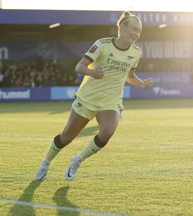 Framed Print : Caitlin Foord Scores First Goal: Everton Women vs. Arsenal Women, FA WSL 2021-22 Framed Print : Caitlin Foord Scores First Goal: Everton Women vs. Arsenal Women, FA WSL 2021-22