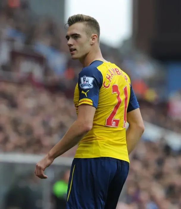 Framed Print : Calum Chambers in Action: Arsenal vs. Aston Villa, Premier League 2014-15 Framed Print : Calum Chambers in Action: Arsenal vs. Aston Villa, Premier League 2014-15