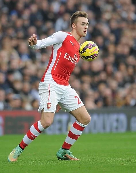 Calum Chambers in Action: Arsenal vs. West Bromwich Albion, Premier League 2014 / 15