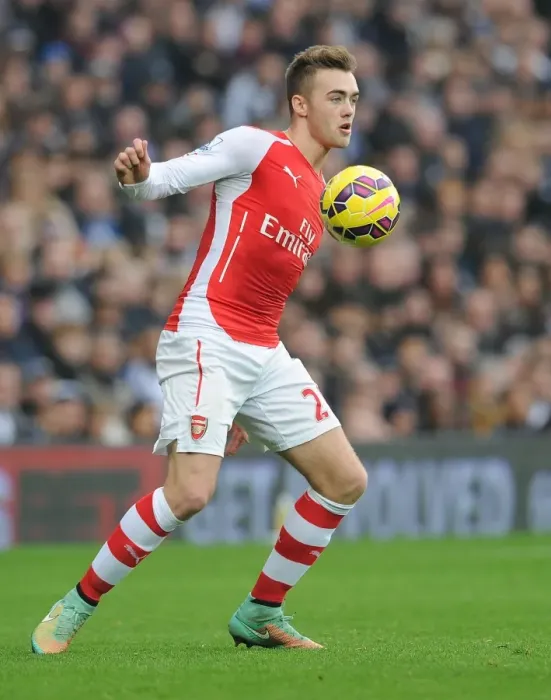 Framed Print : Calum Chambers in Action: Arsenal vs. West Bromwich Albion, Premier League 2014 / 15