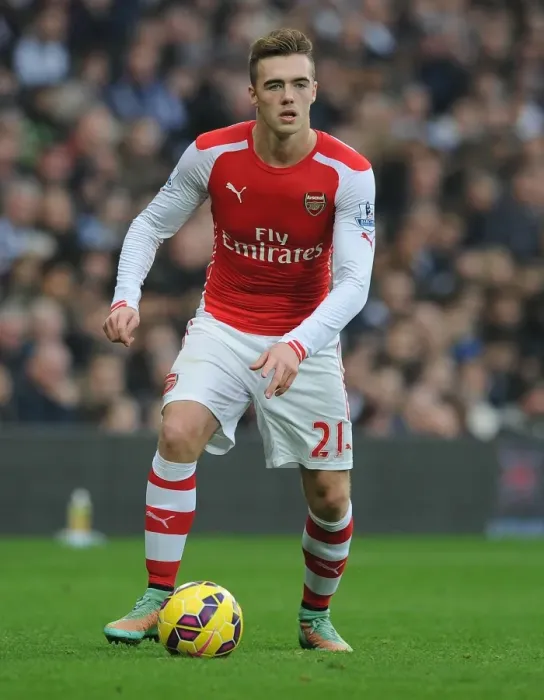 Framed Print : Calum Chambers in Action: Arsenal vs. West Bromwich Albion, Premier League 2014 / 15