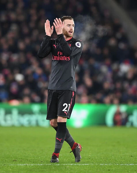 Calum Chambers in Action: Arsenal vs. Crystal Palace, Premier League (2017-18)