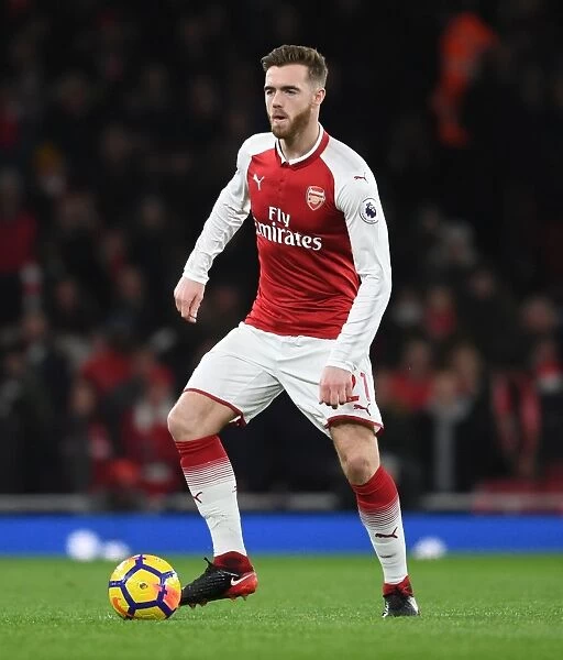 Calum Chambers in Action: Arsenal vs. Chelsea, Premier League 2017-18