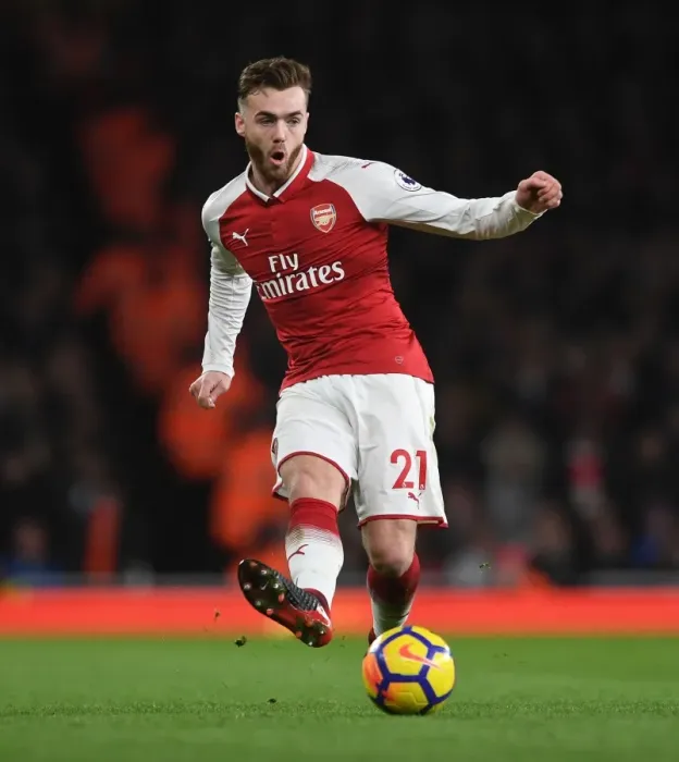 Framed Print : Calum Chambers in Action: Arsenal vs. Chelsea, Premier League 2017-18 Framed Print : Calum Chambers in Action: Arsenal vs. Chelsea, Premier League 2017-18