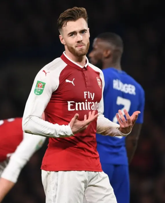 Framed Print : Calum Chambers in Action: Arsenal vs. Chelsea - Carabao Cup Semi-Final Framed Print : Calum Chambers in Action: Arsenal vs. Chelsea - Carabao Cup Semi-Final