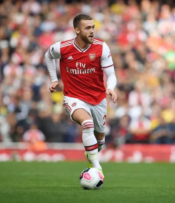 Framed Print : Calum Chambers in Action: Arsenal vs. AFC Bournemouth, Premier League 2019-20 Framed Print : Calum Chambers in Action: Arsenal vs. AFC Bournemouth, Premier League 2019-20
