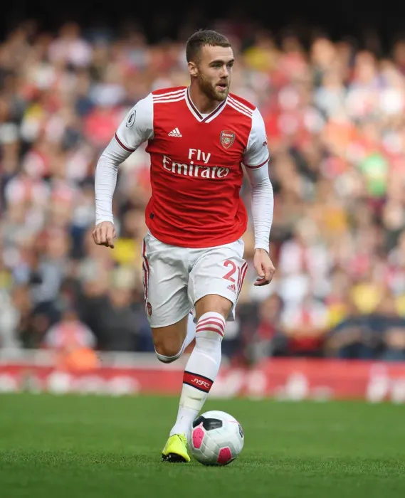Framed Print : Calum Chambers in Action: Arsenal vs. AFC Bournemouth, Premier League 2019-20 Framed Print : Calum Chambers in Action: Arsenal vs. AFC Bournemouth, Premier League 2019-20