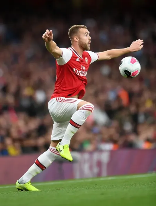 Framed Print : Calum Chambers in Action: Arsenal vs Aston Villa, Premier League 2019-20, Emirates Stadium Framed Print : Calum Chambers in Action: Arsenal vs Aston Villa, Premier League 2019-20, Emirates Stadium