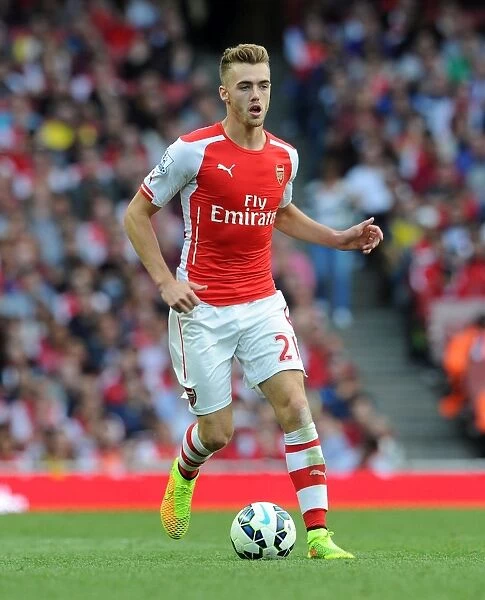 Calum Chambers in Action: Arsenal vs Crystal Palace, Premier League 2014 / 15