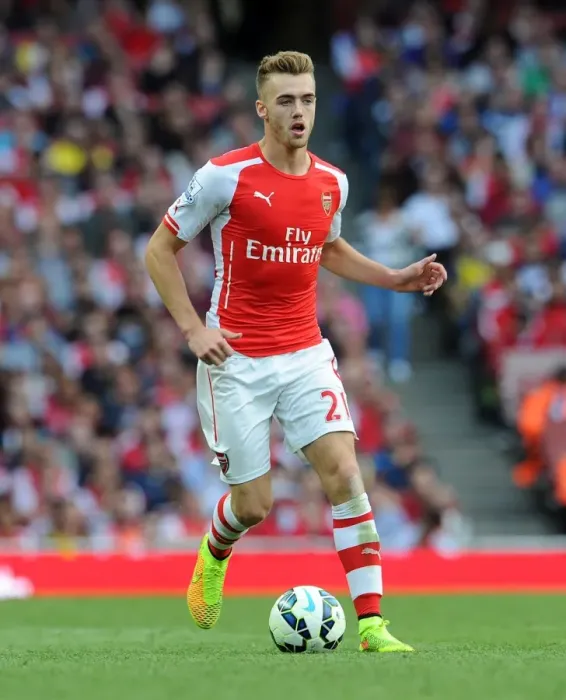 Framed Print : Calum Chambers in Action: Arsenal vs Crystal Palace, Premier League 2014 / 15