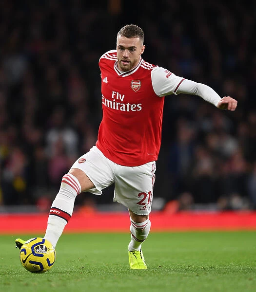 Calum Chambers in Action: Arsenal vs Crystal Palace, Premier League 2019-20, Emirates Stadium