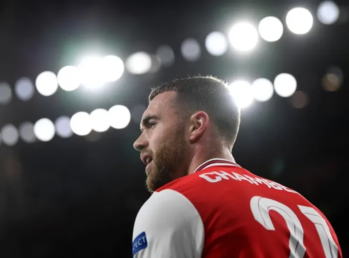 Framed Print : Calum Chambers in Action: Arsenal vs Eintracht Frankfurt, UEFA Europa League 2019-20 Framed Print : Calum Chambers in Action: Arsenal vs Eintracht Frankfurt, UEFA Europa League 2019-20