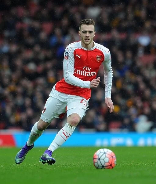 Calum Chambers in Action: Arsenal vs Hull City, FA Cup 2015-16