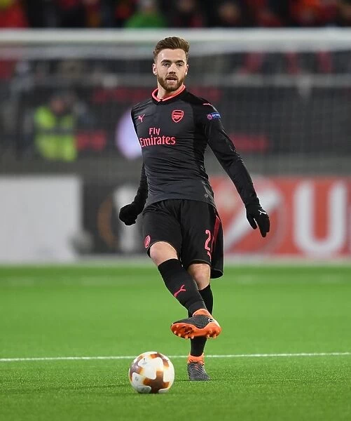 Calum Chambers in Action: Arsenal vs Ostersunds FK, UEFA Europa League