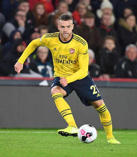 Calum Chambers in Action: Arsenal vs Sheffield United, Premier League 2019-20