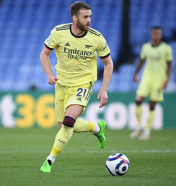 Calum Chambers in Action: Crystal Palace vs Arsenal, Premier League 2020-21